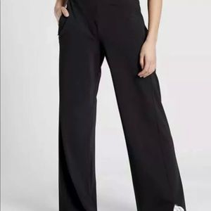 Athleta Black Cosmic wide leg pants medium - great for work or dress them down